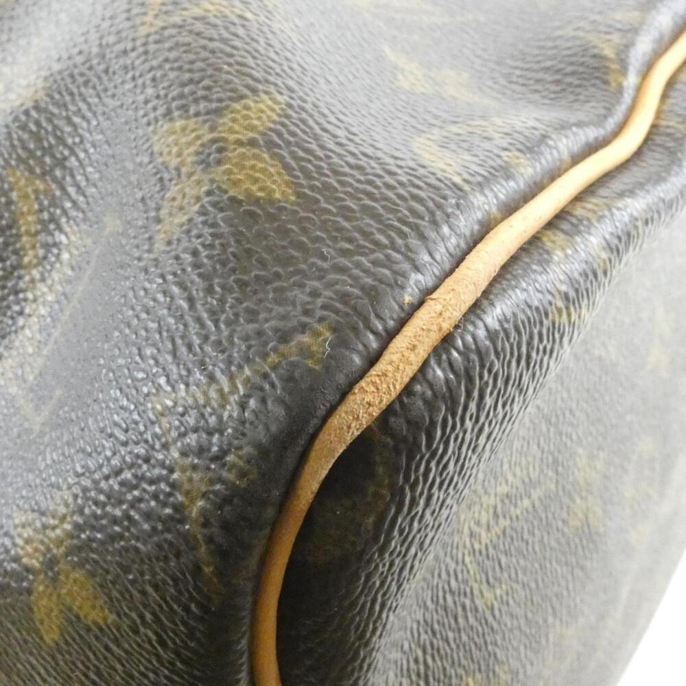 LOUIS VUITTON Authentic Brown Monogram Keepall 55 Boston Bag - Picture 2 of 8